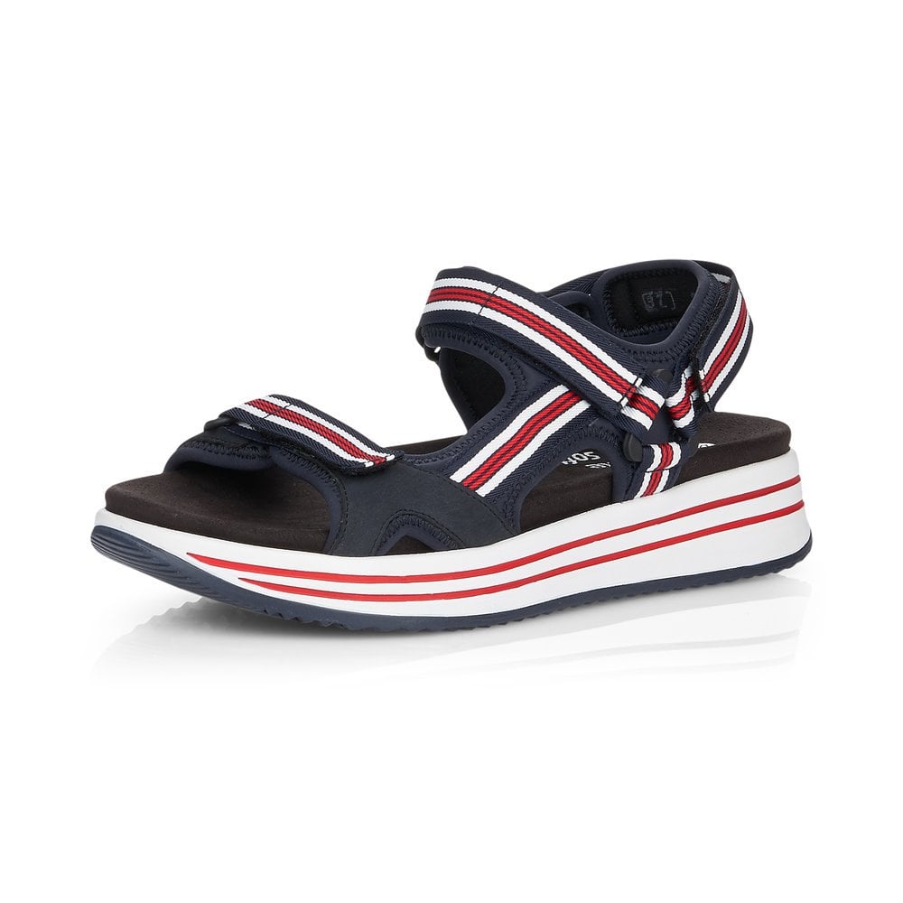 Remonte Sandaler Dam Blå - Slip On Sandaler | 208356BCU